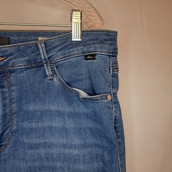 Mavi Women's Straight Leg Jeans in Deep Blue Womens 14 #186 - Picture 4 of 8